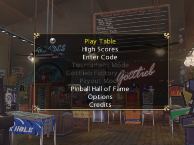 Pinball Hall of Fame screenshot 2 for Playstation 2